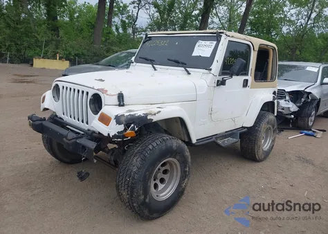 2000 Jeep Wrangler Sahara from USA, damaged, VIN 1J4FA59S3YP740762
